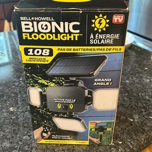 Brand New Bell Howell Bionic Floodlight